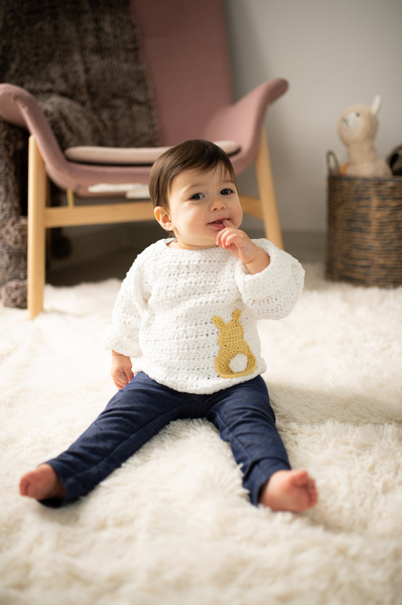 Cottontail Pullover (Crochet)