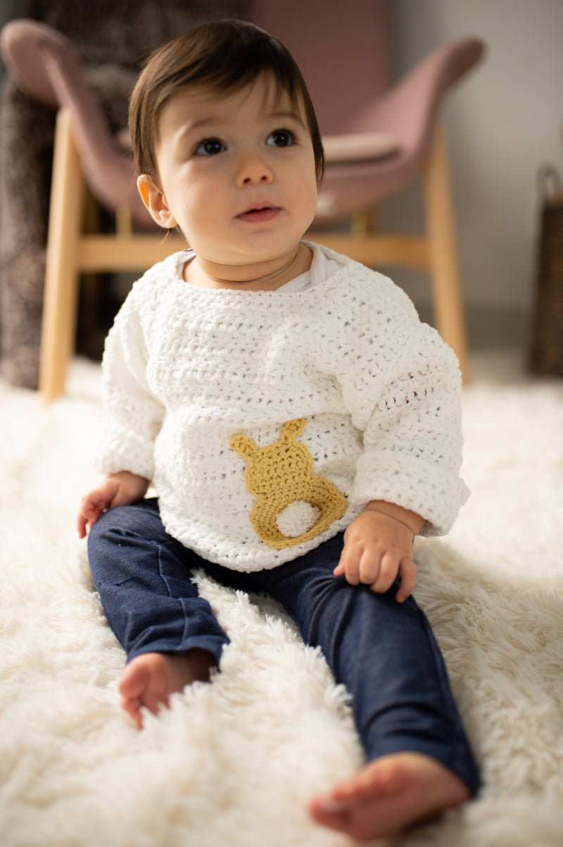 Cottontail Pullover (Crochet)
