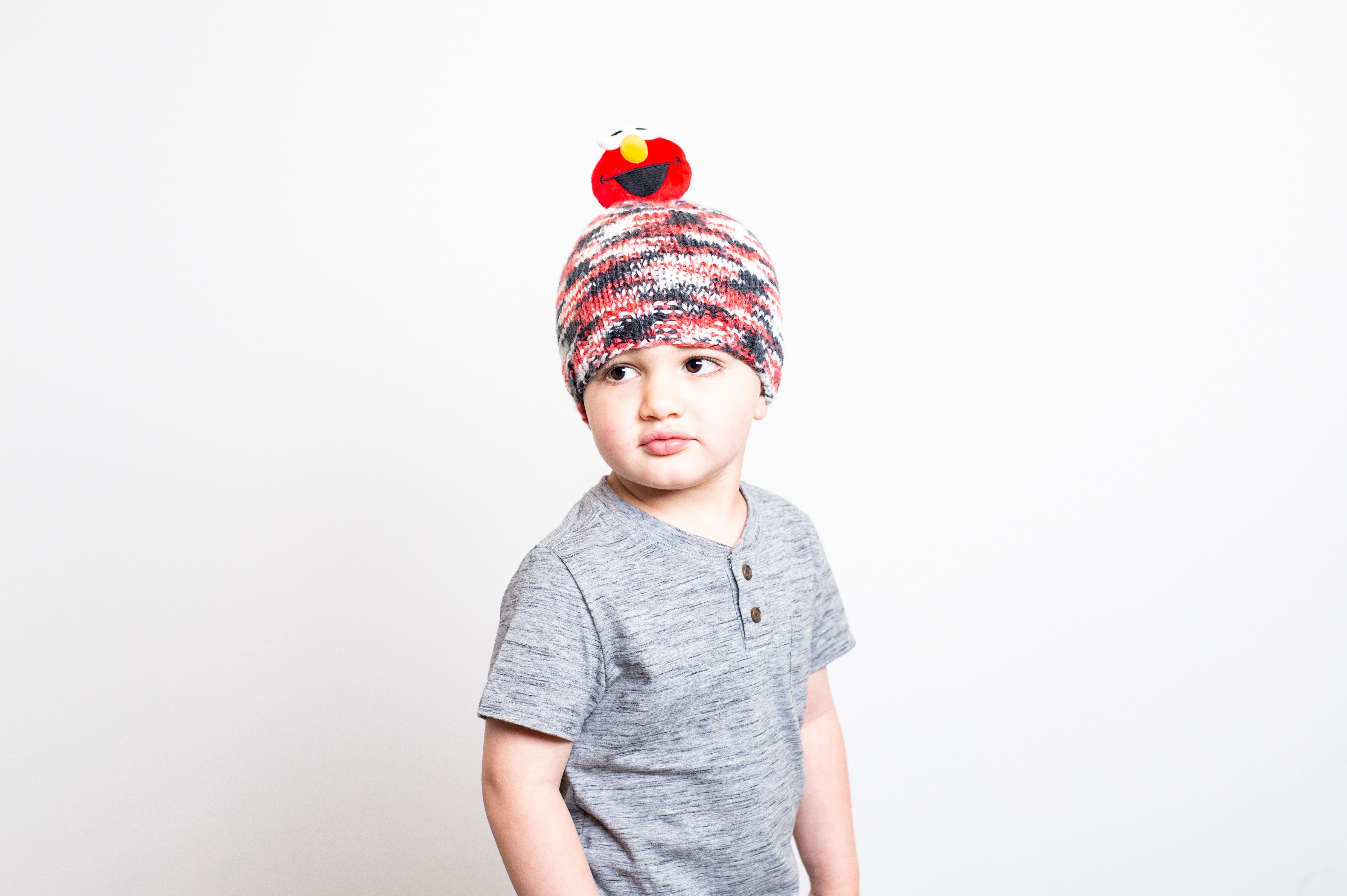 Knit Elmo Hat – Lion Brand Yarn