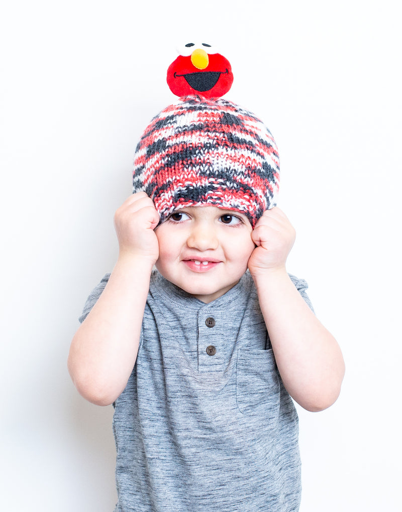 Knit Elmo Hat