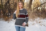 Striped Belle Sweater (Crochet) thumbnail