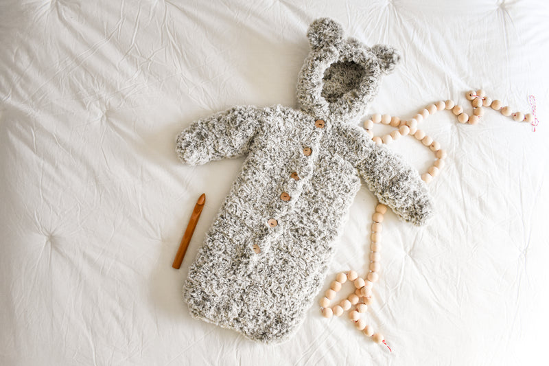 First Snow Baby Bunting (Crochet)