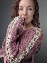 Statement Sleeve Sweater (Crochet) - Version 1 thumbnail