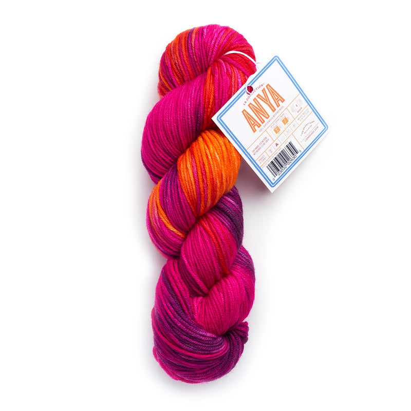 LB Collection® Hand-Dyed Superwash Merino Yarn - Discontinued