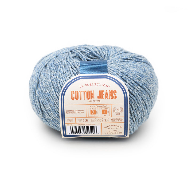 LB Collection® Cotton Jeans® Yarn – Lion Brand Yarn