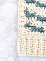 Zebra Print Scarf (Crochet) thumbnail
