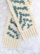 Zebra Print Scarf (Crochet) thumbnail
