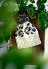 Snow Leopard Hat (Crochet) thumbnail