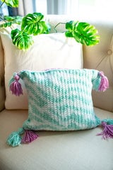Zebra Pillow (Crochet) thumbnail