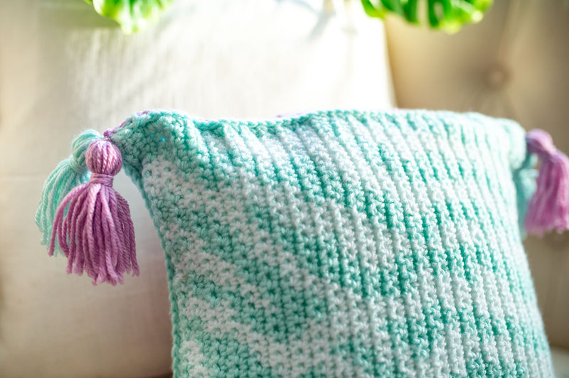 Zebra Pillow (Crochet)