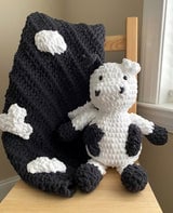 Cow Blanket (Crochet) thumbnail