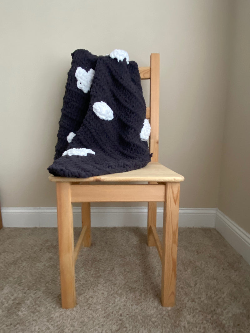 Cow Blanket (Crochet)