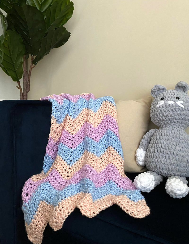 Happy Days Blankie (Crochet)
