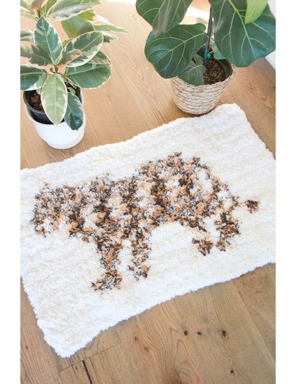 Tiger Mat (Crochet)