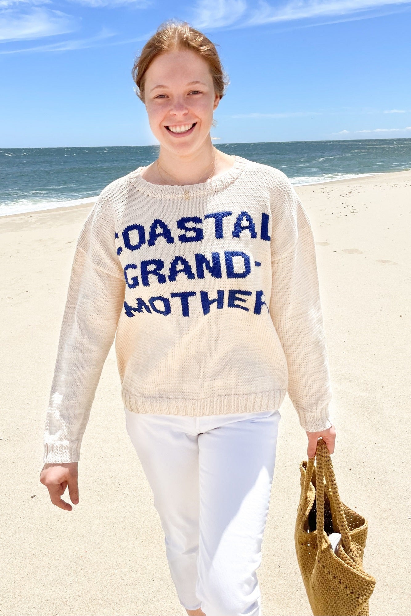 Grandma Cardigan Women Knitwear Cardigan Elderly Old Grandmother