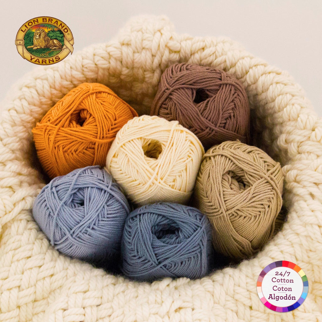 Color Palette - 24/7 Cotton® Yarn - Fiesta – Lion Brand Yarn