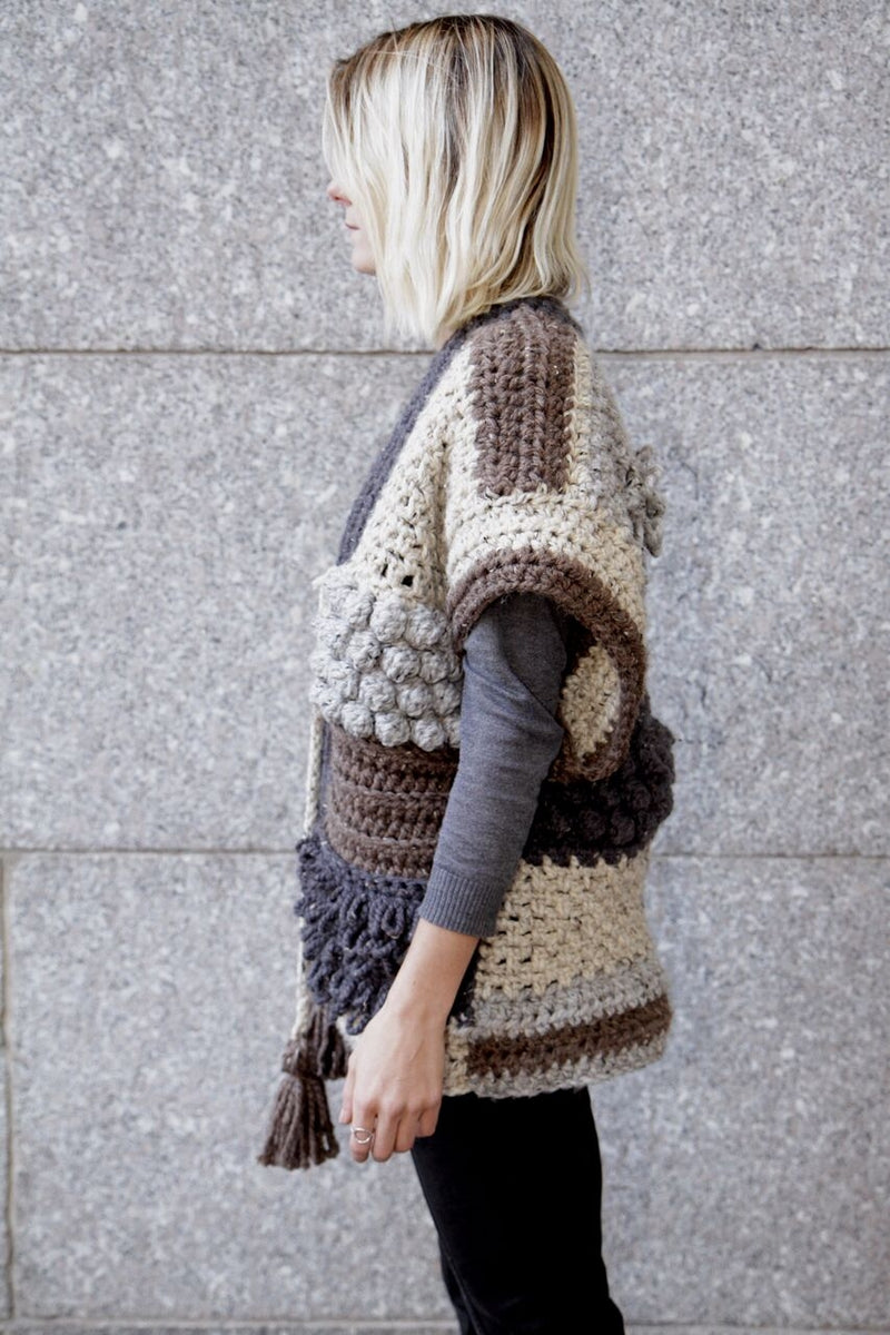 folder Forhandle anbefale Crochet Kit - Sherpa Poncho – Lion Brand Yarn