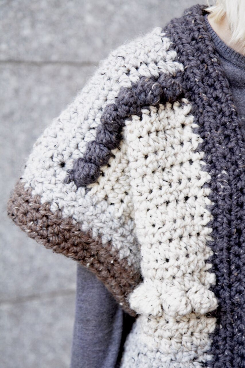 Crochet Kit - Sherpa Poncho