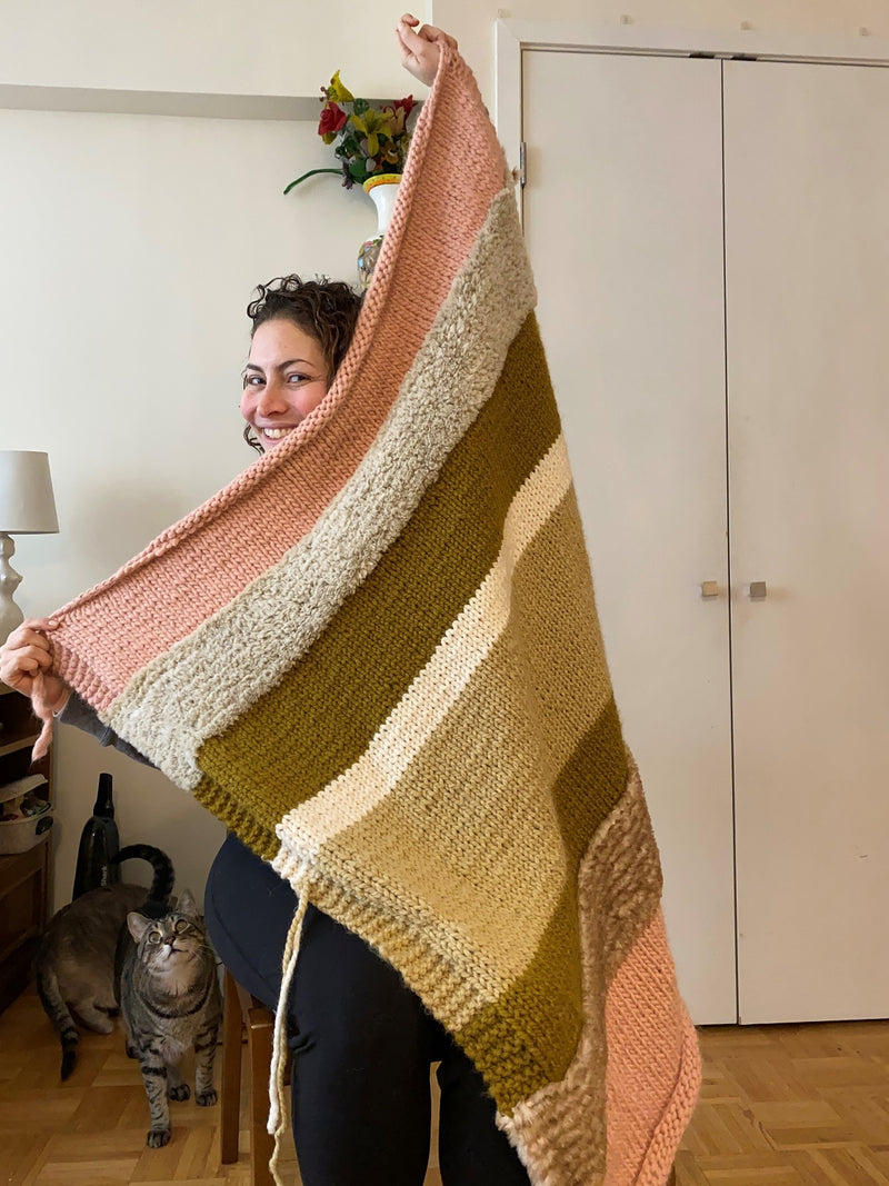 Shi Show Crochet Blanket