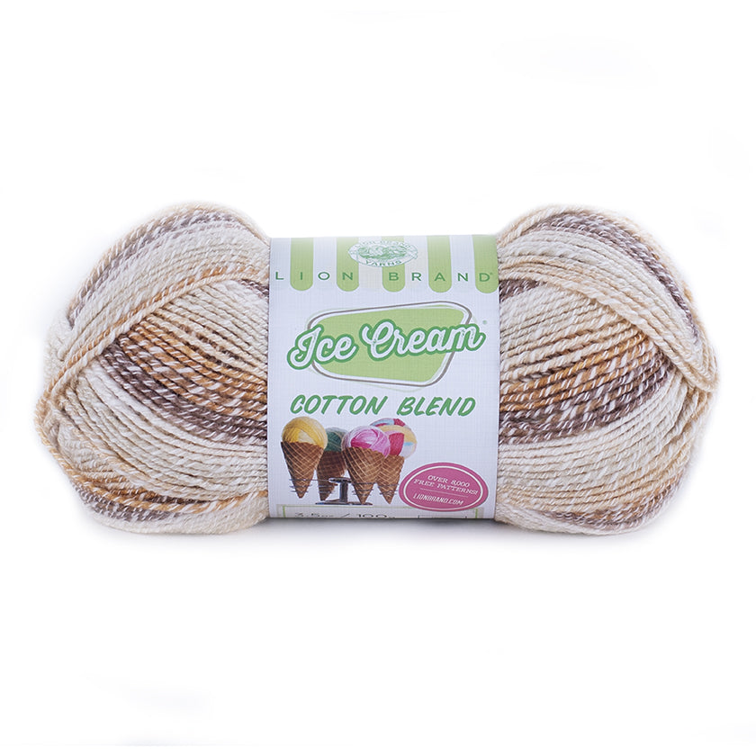 Ice Cream® Cotton Blend Yarn - Discontinued – Lion Brand Yarn