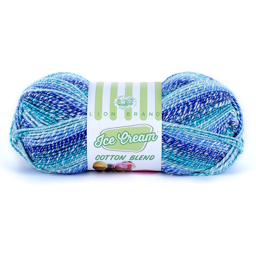 Ice Cream® Cotton Blend Yarn - Discontinued – Lion Brand Yarn