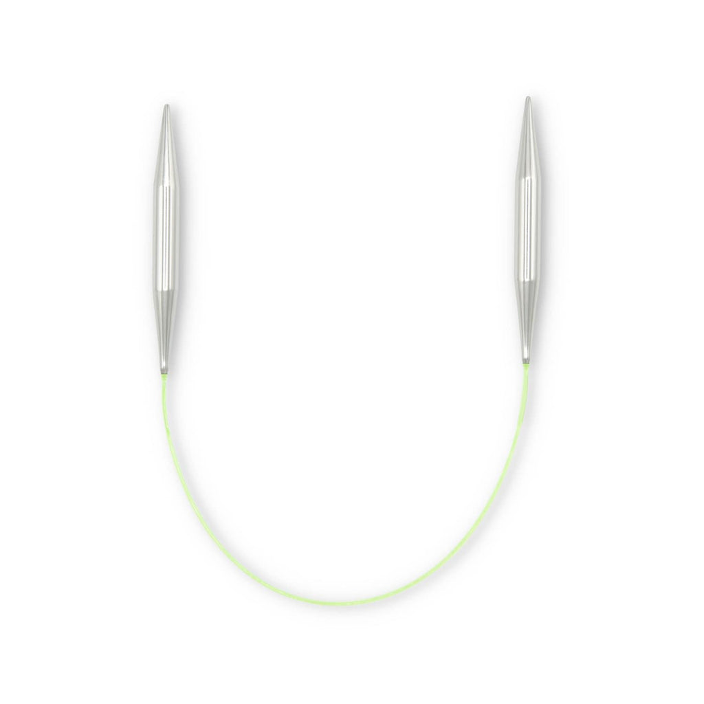 Steel Circular Needles With Flexible Cable, Metal Fixed Circular