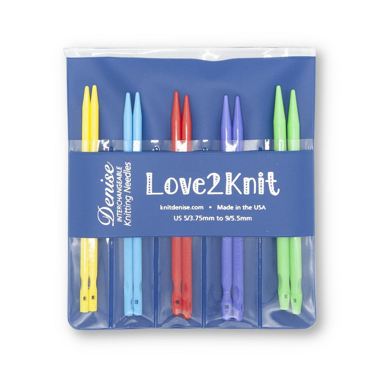 Love2Knit Denise Interchangeable Knitting Needles (Sizes 5 to 9)