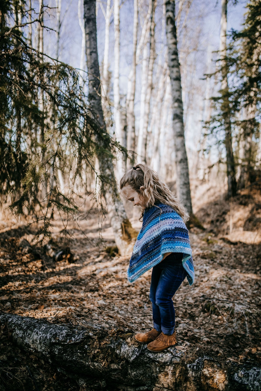 Crochet Kit - Wasilla Poncho (Child) – Lion Brand Yarn