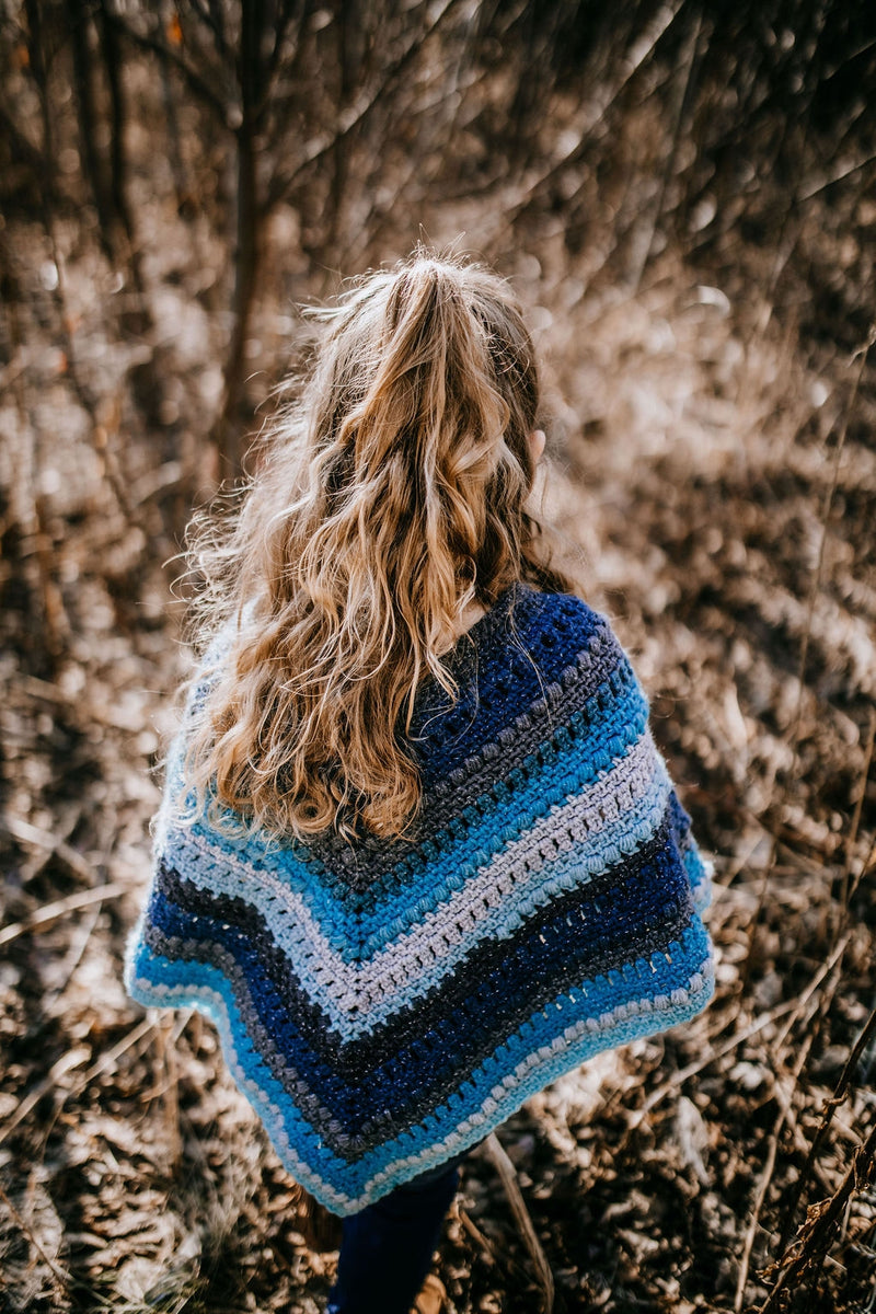 Crochet Kit - Wasilla Poncho (Child)