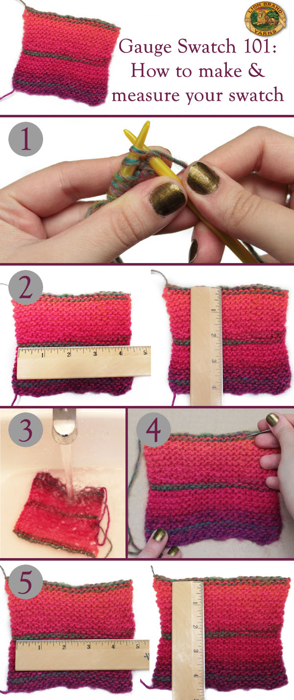 How to Gauge Swatch