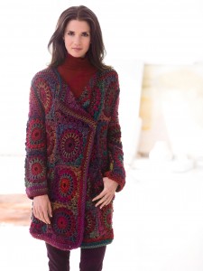 Granny Square Coat Crochet