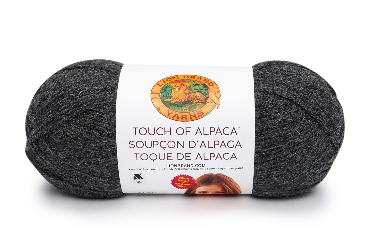 Touch of Alpaca in Charcoal