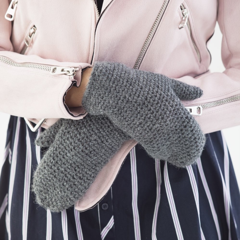 Milford Mittens Crochet