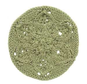 Knit Motif: Leafy Hexagon