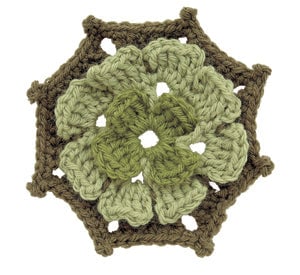 Crochet Motif: Celtic Octagon