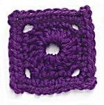 Crochet Motif 3: Circle in the Square