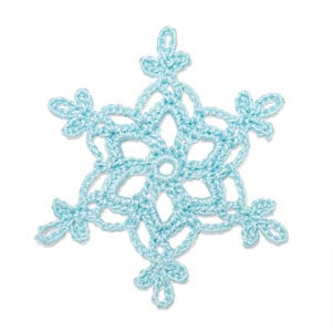 Crochet Snowflake: Auvergnasse