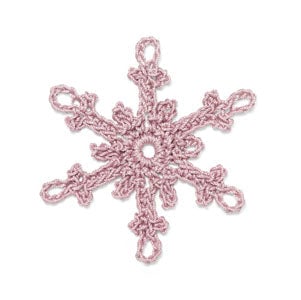 Crochet Snowflake: Boreas