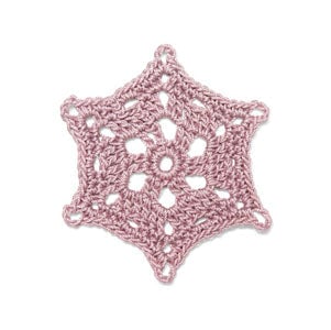 Crochet Snowflake: Firn