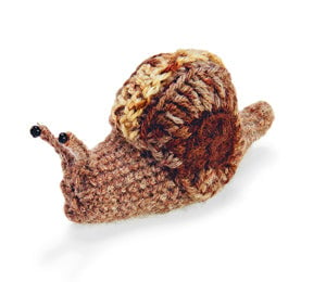 Crochet Nature Motif: Snail