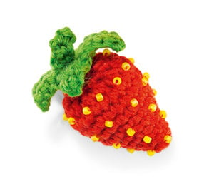 Crochet Nature Motif: Strawberry