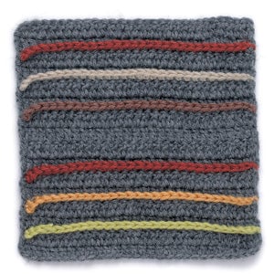 Stitchfinder: Crochet Block: All in a Row