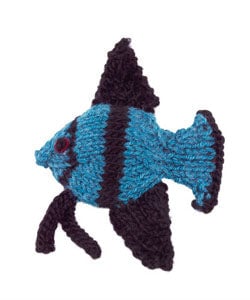 Knit Sea Creature: Angelfish