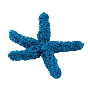 Crochet Sea Creature: Blue Starfish