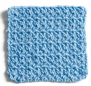 Crochet Sampler Square: V-Stitch