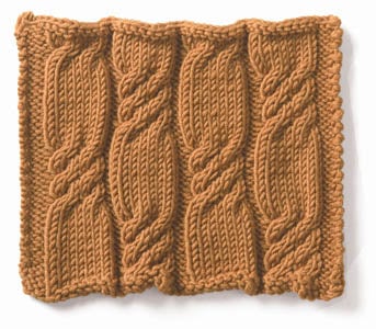 Knitting: Cable: Bonbons