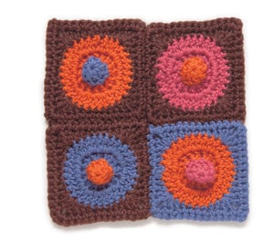 Stitchfinder: Crochet Block: Circles and Bobbles