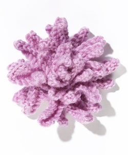 Knit Flower: Dahlia