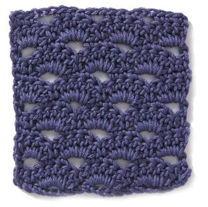 Crochet Stitch: Fanfare