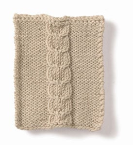 Knitting: Cable: Frosted Edge